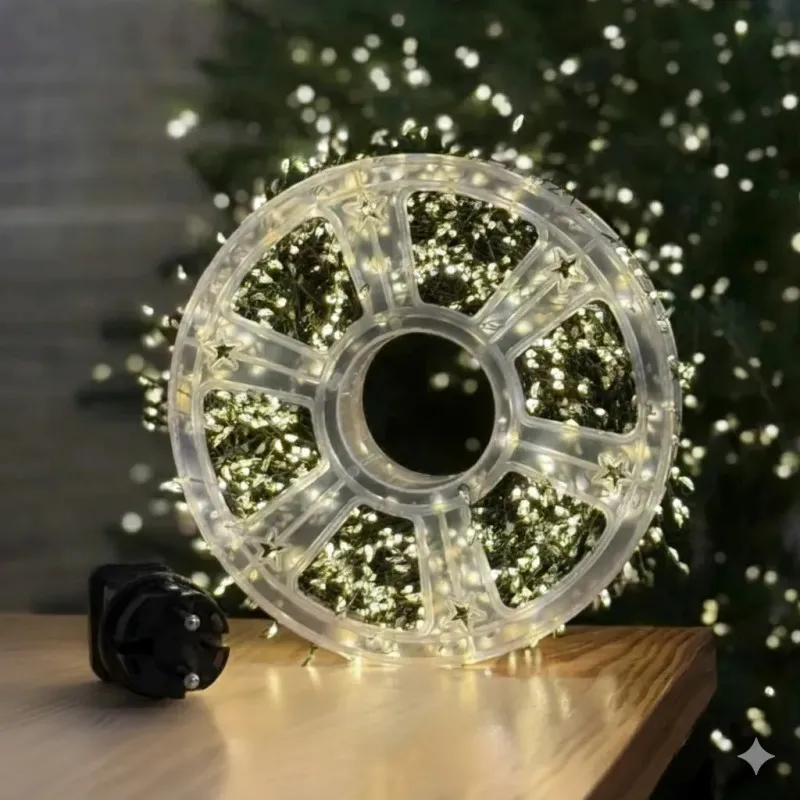 Rola 600 LED Mini 30m – Alb Cald, Alb Rece, Multicolor