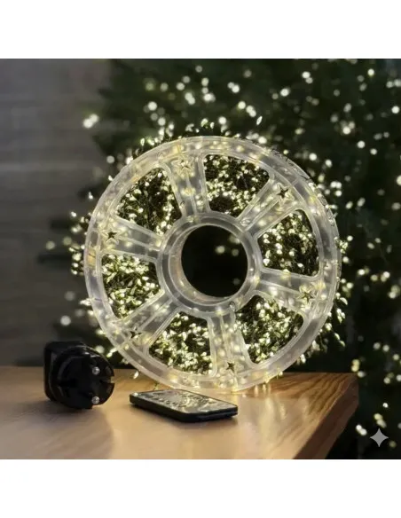 Rola 600 LED Mini 30m – Alb Cald, Alb Rece, Multicolor