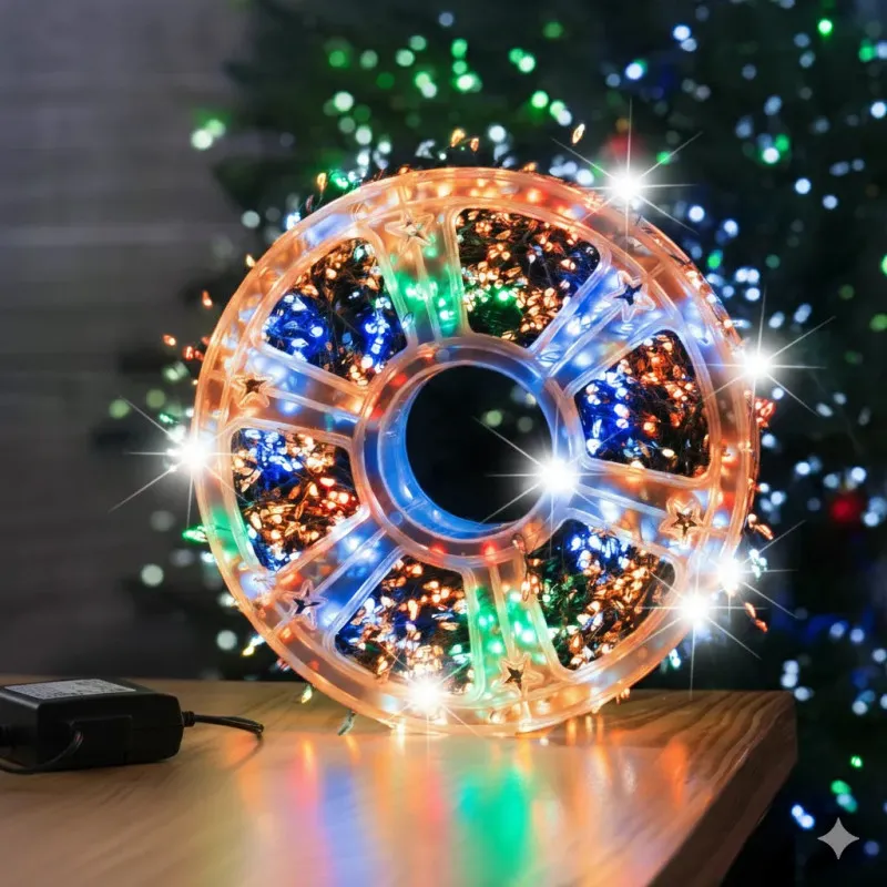 Rola 600 LED Mini 30m – Alb Cald, Alb Rece, Multicolor