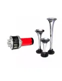 Claxon 12V cu 3 goarne si compresor