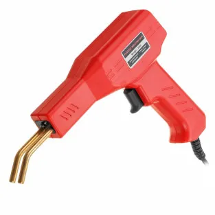 Pistol de lipit si sudat plastic , 50w + 200 sarmulite ondulate + Cutie transport CADOU 2