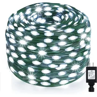 Instalatie tip banda cu led turnat, 100m cu 800 led-uri, interior/exterior, 8 jocuri de lumini, sir, IP44 2