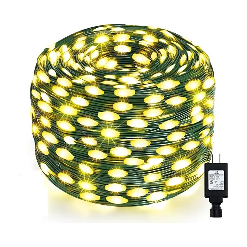 Instalatie tip banda cu led turnat, 100m cu 800 led-uri, interior/exterior, 8 jocuri de lumini, sir, IP44