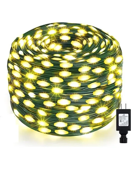 Instalatie tip banda cu led turnat, 100m cu 800 led-uri, interior/exterior, 8 jocuri de lumini, sir, IP44