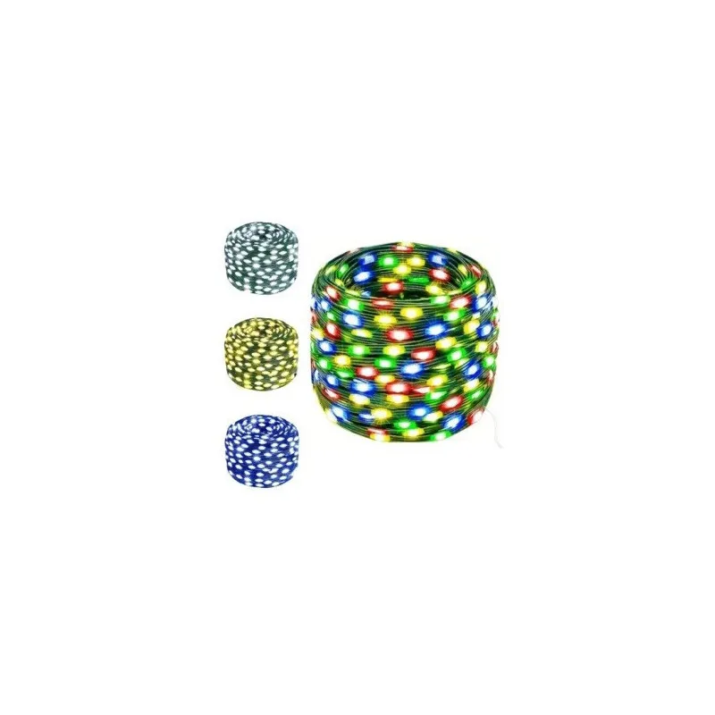 Instalatie tip banda cu led turnat, 100m cu 800 led-uri, interior/exterior, 8 jocuri de lumini, sir, IP44