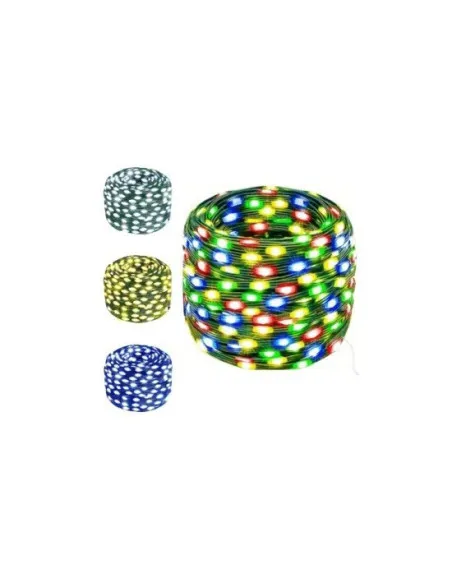 Instalatie tip banda cu led turnat, 100m cu 800 led-uri, interior/exterior, 8 jocuri de lumini, sir, IP44