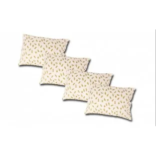 Set de patru perne cu umplutura de puf gasca 100% 2