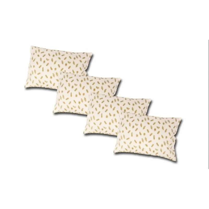 Set de patru perne cu umplutura de puf gasca 100%