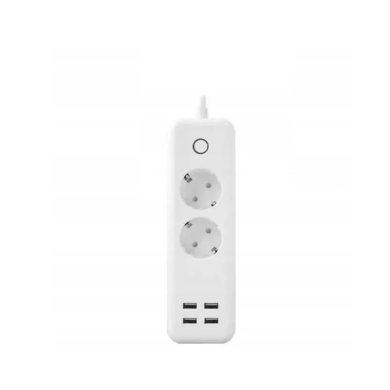 Prelungitor 2 prize, 2 porturi USB si 2 Type-C, 2m , Jortan