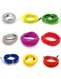 Banda decorativa auto LED 3 metri, pentru interior