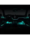 Banda decorativa auto LED 3 metri, pentru interior