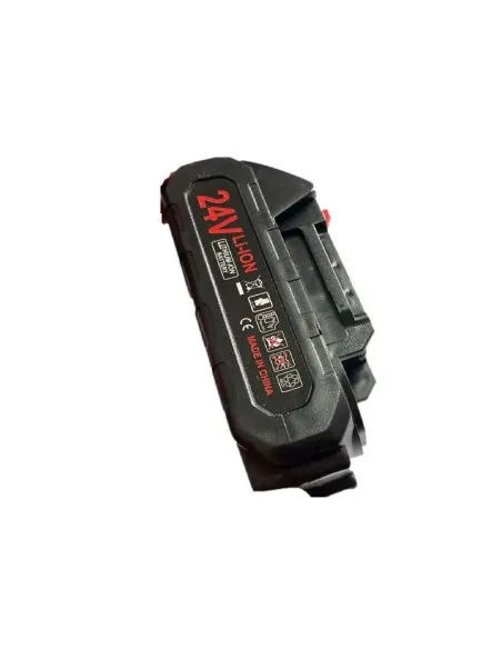 Acumulator 24V pentru mini-drujba lant sau fierastrau , 4 inch
