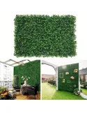 Set 5 x Gard artificial cu frunze din Cisimir 40 x 60cm