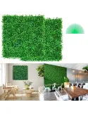 Set 5 x Gard artificial cu frunze din Cisimir 40 x 60cm