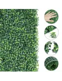 Set 5 x Gard artificial cu frunze din Cisimir 40 x 60cm