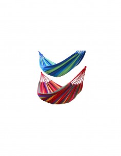 Hamac multicolor bumbac, 180x80cm, saculet inclus 2