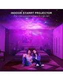 Proiector Astronaut Spațial LED & Laser RGB – Proiecție Stele și Nebuloase