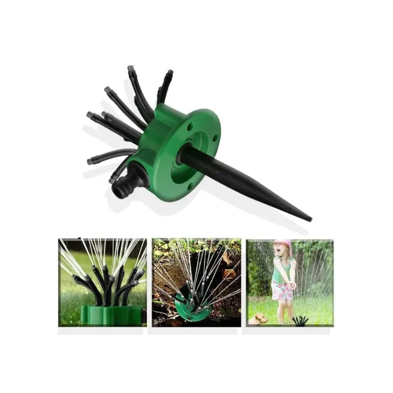 Set Furtun de gradina extensibil 60 m cu dispozitiv pentru pulverizarea apei + aspersor de stropit cu 12 duze
