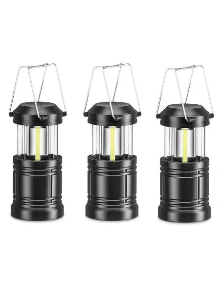 Cumpara Set 3 x lampa solara reincarcabila cu