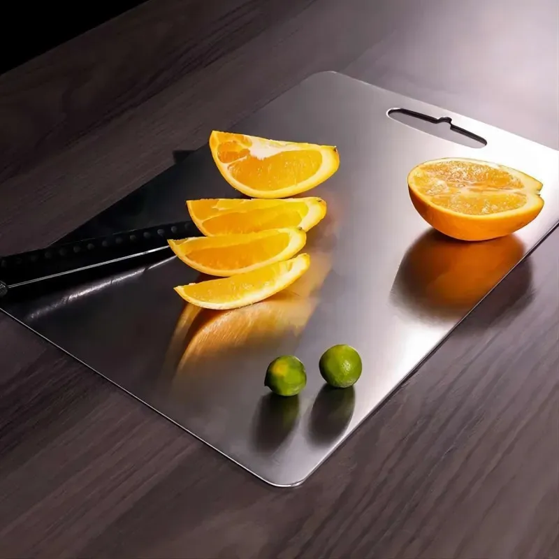 Set 3 tocătoare din titan, impermeabile, cu utilizare pe ambele fețe – 34×23 / 30×20 / 24×15 cm
