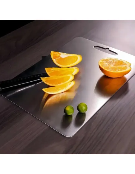 Set 3 tocătoare din titan, impermeabile, cu utilizare pe ambele fețe – 34×23 / 30×20 / 24×15 cm