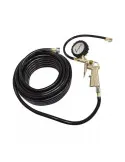 Furtun umflat roti cu manometru ext fi 10.5mm 13m