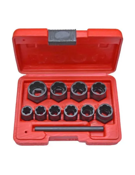 Trusa tubulare pentru desfacut suruburi prezoane uzate de 3/8inch 11Piese