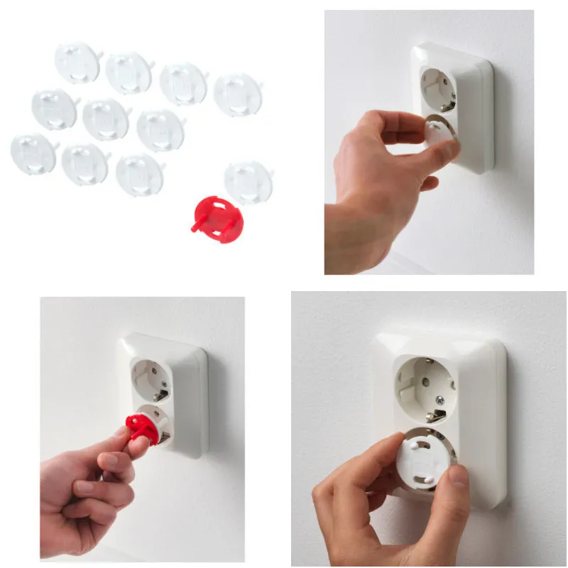 Set 12 capace protectie priza, dop priza