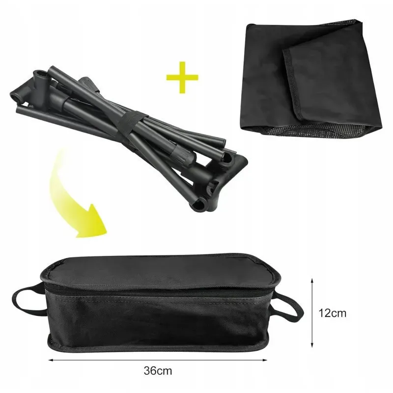 Scaun de pescuit, pliabil, gri sau albastru, material oxford 600D, dimensiuni 65x53x57cm, capacitate 150kg