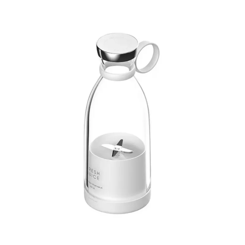 Mini blender portabil cu 6 lame din orel inoxiabil , incarcare usb, 420ml