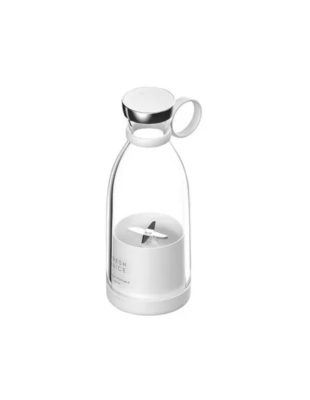 Mini blender portabil cu 6 lame din orel inoxiabil , incarcare usb, 420ml