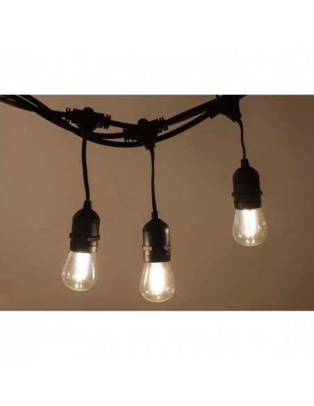 Ghirlanda luminoasa 5m cu 10 becuri cu LED, lumina calda, de