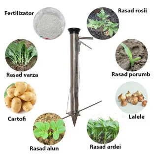 Plantator cultivator manual pentru rasaduri din