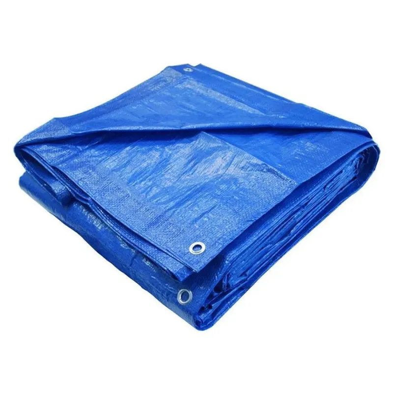 PRELATA CU INELE 80 G/MP, 8x12 M, ALBASTRU