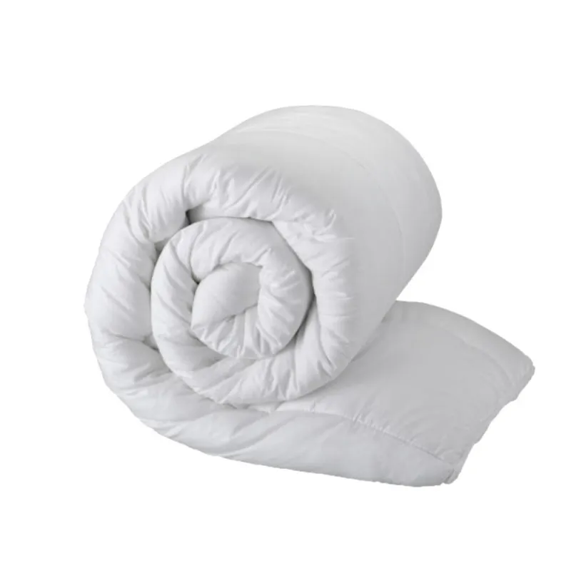 Pilota dubla cu puf siliconat + 2 perne 50 x 70 cm