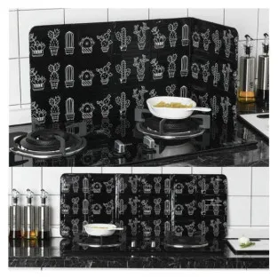 Set 2 x Protectie aragaz antistropire pentru gatit 2