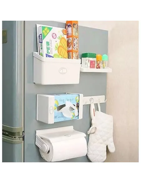 Dispenser bucatarie 5 in 1 cu magnet pentru frigider