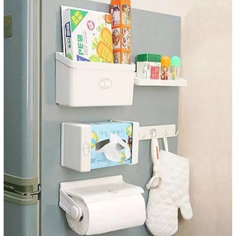 Dispenser bucatarie 5 in 1 cu magnet pentru frigider