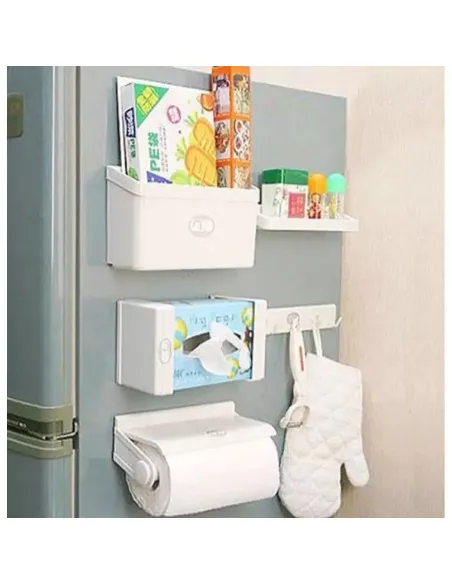 Dispenser bucatarie 5 in 1 cu magnet pentru frigider