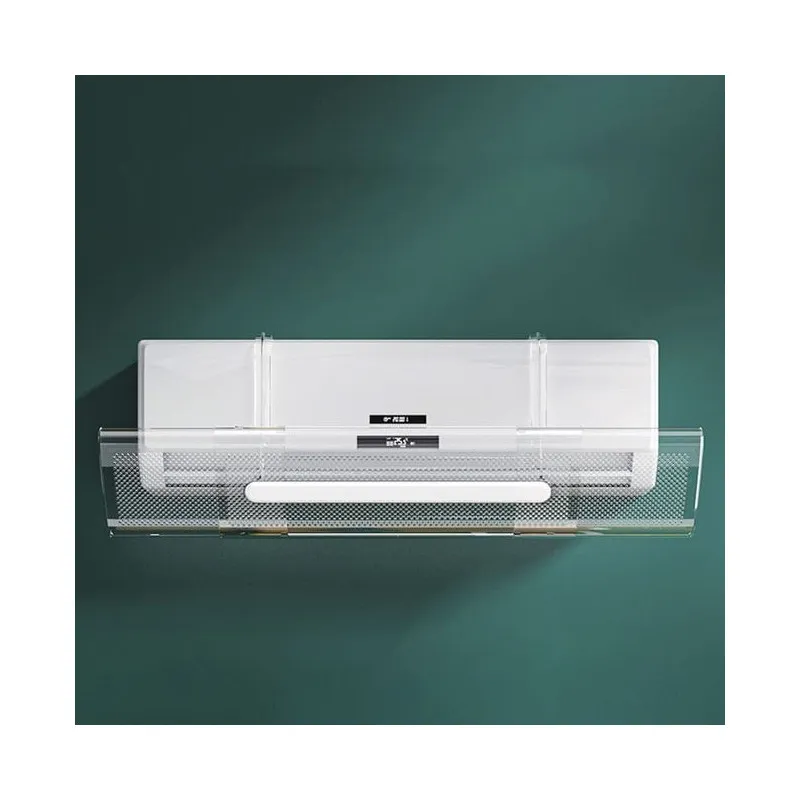 Deflector Aer Condiționat Transparent, Reglabil 53-94 cm, Lățime 18 cm