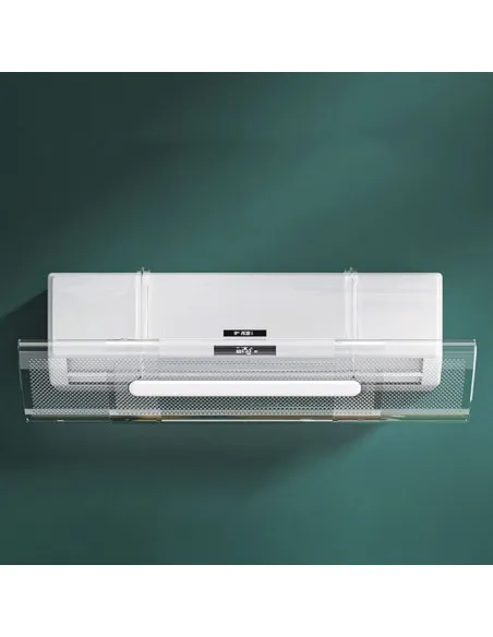 Deflector Aer Condiționat Transparent, Reglabil 53-94 cm, Lățime 18 cm