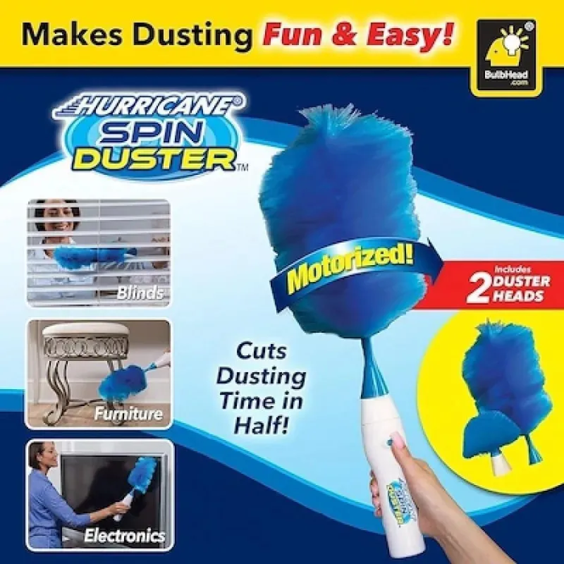 Pamatuf electric de praf, antistatic, Hurricane