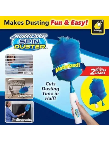 Pamatuf electric de praf, antistatic, Hurricane