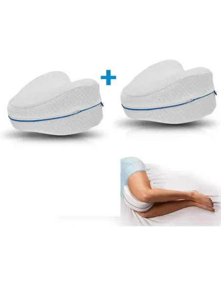 Set 2 perne ergonomice pentru genunchi si picioare, Spuma cu memorie