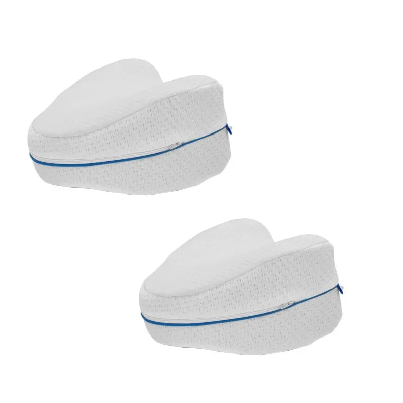 Set 2 perne ergonomice pentru genunchi si picioare, Spuma cu memorie