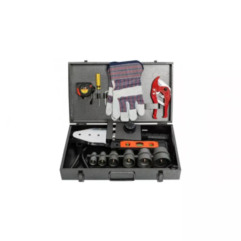 Trusa lipit tevi PPR 2000W + 6 Bacuri , Ciocan electric polipropilena