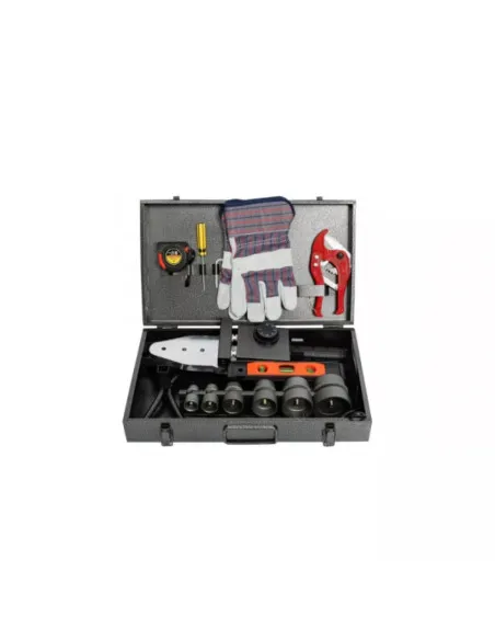 Trusa lipit tevi PPR 2000W + 6 Bacuri , Ciocan electric polipropilena