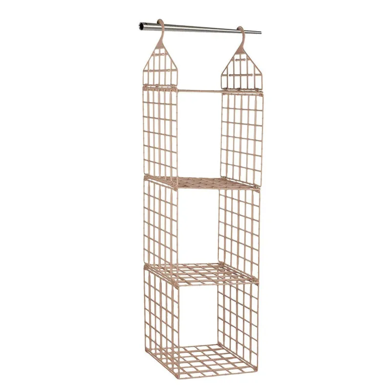 Raft depozitare pliabil , culoare crem , 110 cm