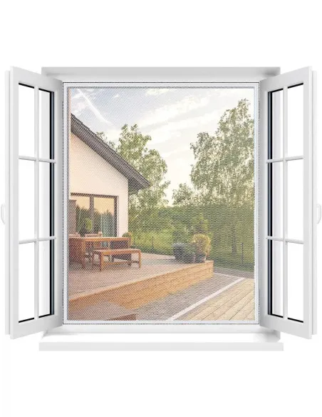 Set 3 plase anti-insecte pentru fereastra
