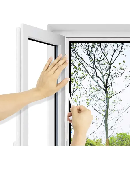 Set 3 plase anti-insecte pentru fereastra